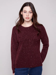 Charlie B - Chandail - Cabernet - C2526/413C