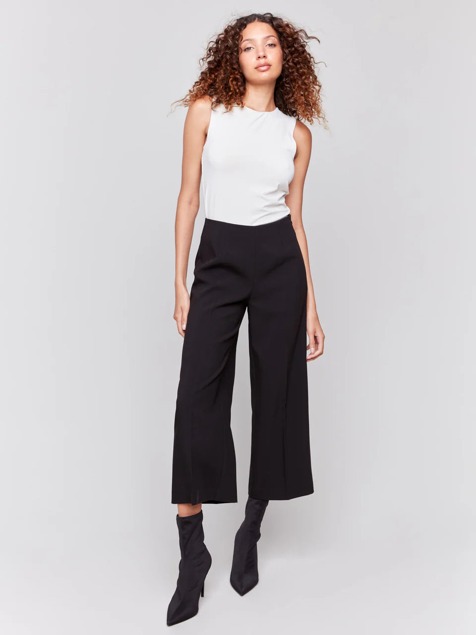 Charlie B - Pantalon - Noir - C5494R-838