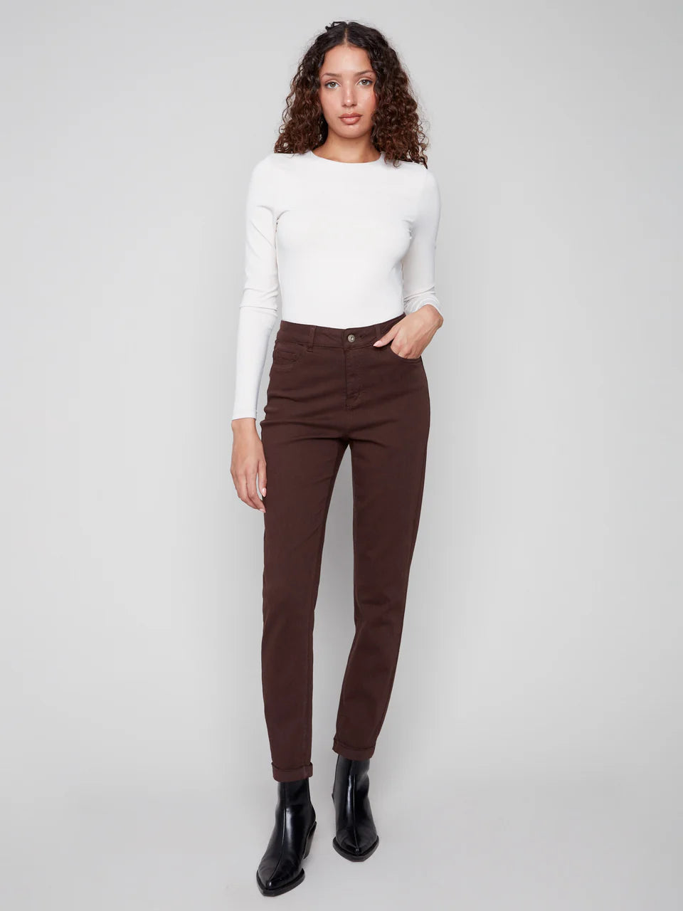 Charlie B - Pantalon - Mocha - C5309Y/188D