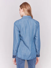 Charger l&#39;image dans la galerie, Charlie B - Blouse - Denim - C4549-249

