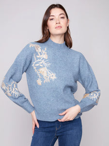 Charlie B. - Chandail - H-Denim - C2856-018C