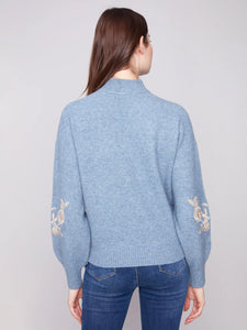 Charlie B. - Chandail - H-Denim - C2856-018C