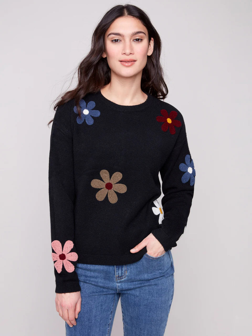 Charlie B - Chandail - Noir - C2829/736A