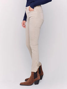 Charlie B - Pantalon - Amande - C5567-618