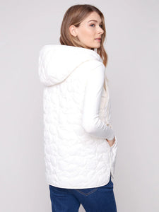 Charlie B - Veste  - Écru - C6364-388B