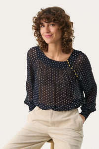 Part Two- Blouse - Marine - 30308870