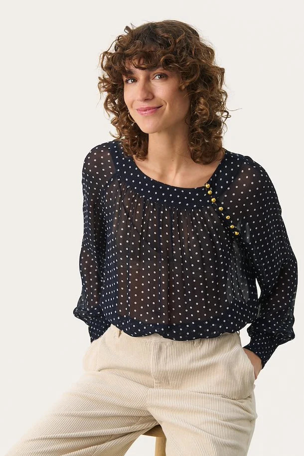 Part Two- Blouse - Marine - 30308870