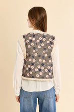 Charger l'image dans la galerie, Molly Bracken - Veste - Khaki/Fleurs - P1890AEH
