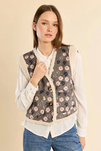 Charger l'image dans la galerie, Molly Bracken - Veste - Khaki/Fleurs - P1890AEH

